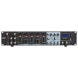 BST Mixer Audio BST Matrix 5x2 cu Player USB/MP3, 7 Intrări Linie, 3 Intrări Microfon, 2U/19”
