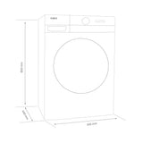 Masina Spalat Rufe Samus WSL-6101 | 6kg, 1000 RPM, 59.5x40x85cm