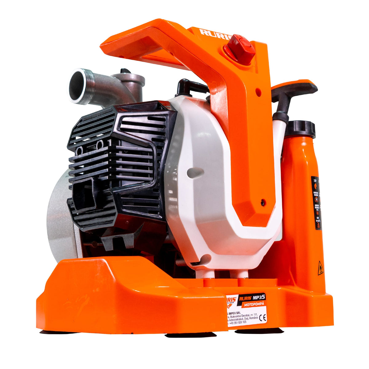 Ruris Motopompa Motopompa RURIS MP 35 | 2 CP, TEZ, Debit maxim 10-15 m3/h