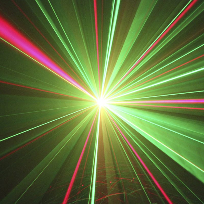 BoomTone DJ LASER ROSU SI VERDE 110MW