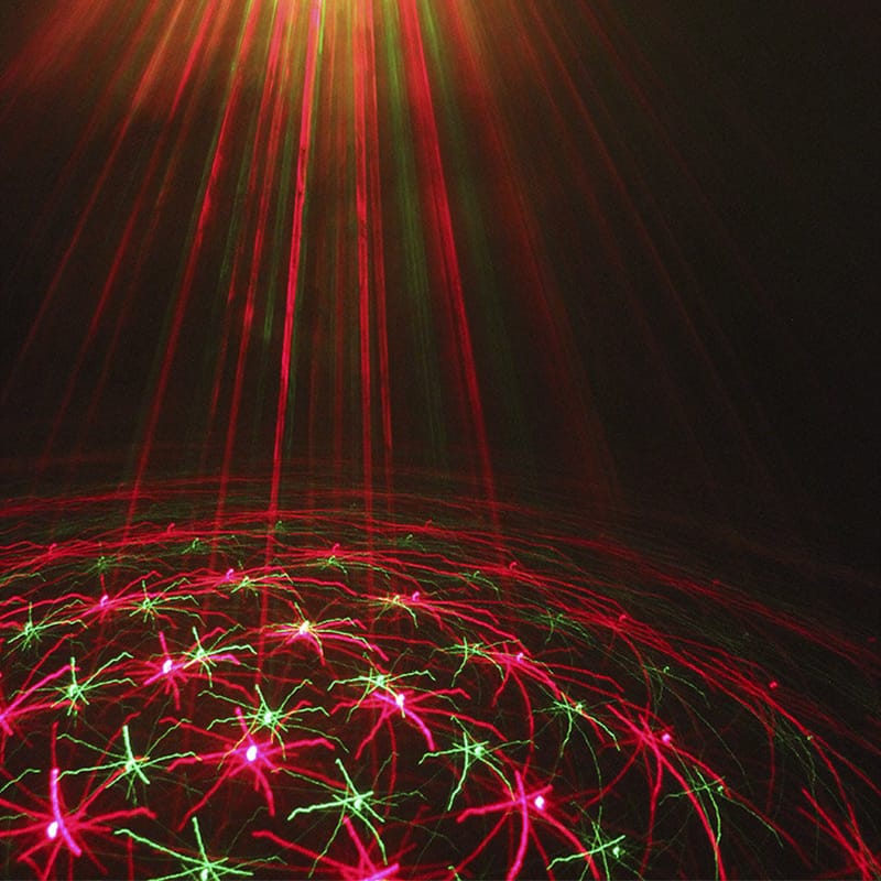BoomTone DJ LASER ROSU SI VERDE 110MW