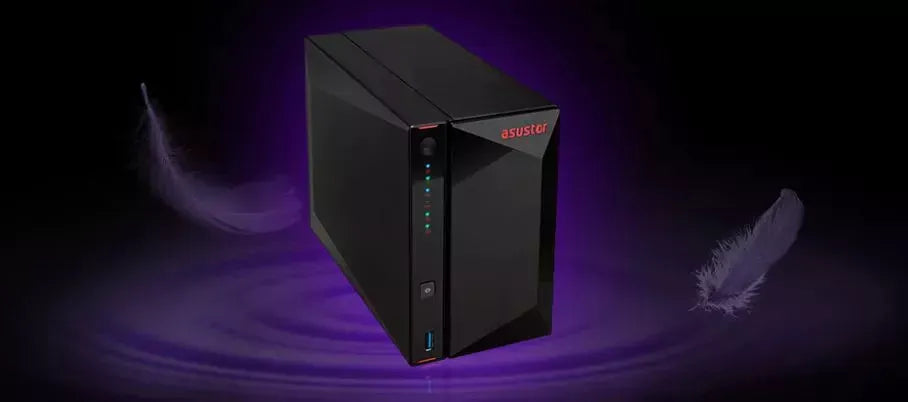 NAS Asustor AS3304T V2 | 4-Bay, Realtek RTD1619B, 2GB RAM, 2.5GbE, Negru