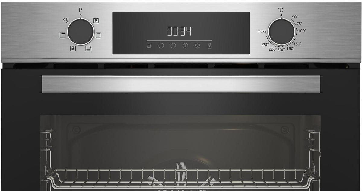 Beko Cuptor incorporabil Cuptor incorporabil Beko BBIE12300XD | 72L, 6 functii, SteamShine, Clasa A, Inox