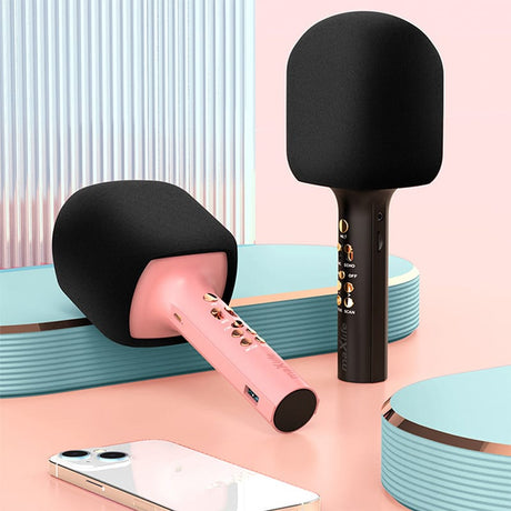 Maxlife MICROFON KARAOKE CU DIFUZOR INCORPORAT - NEGRU