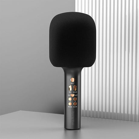 Maxlife MICROFON KARAOKE CU DIFUZOR INCORPORAT - NEGRU