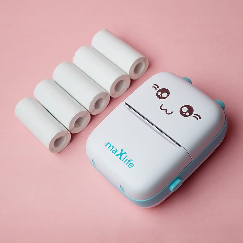 Maxlife IMPRIMANTA TERMALA BLUETOOTH - ALBASTRU