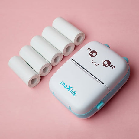 Maxlife IMPRIMANTA TERMALA BLUETOOTH - ALBASTRU
