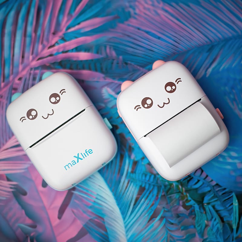 Maxlife IMPRIMANTA TERMALA BLUETOOTH - ALBASTRU