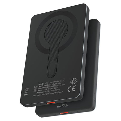 Maxlife POWER BANK WIRELESS CU PRINDERE MAGNETICA 20W PD 5000MAH