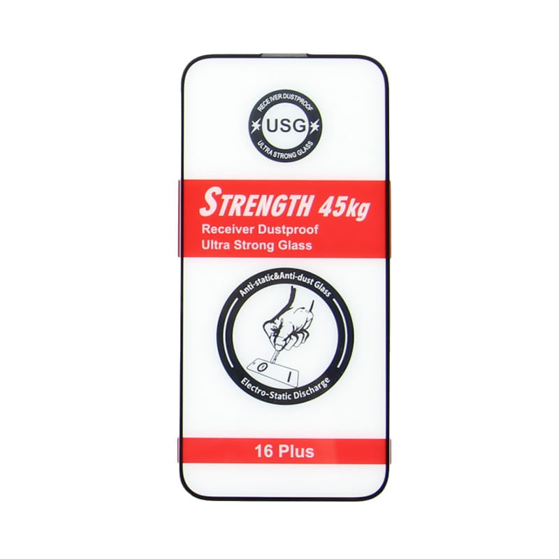 PC-Doc.ro FOLIE STICLA ULTRA STRONG 45KG PENTRU IPHONE 17 PRO MAX