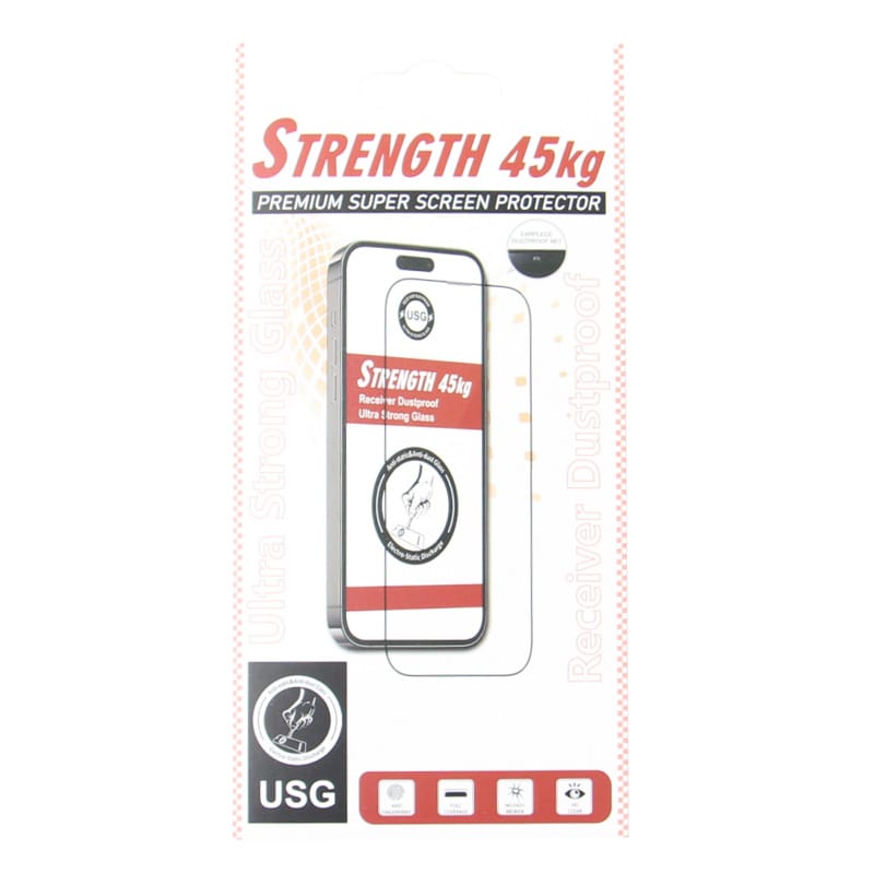 PC-Doc.ro FOLIE STICLA ULTRA STRONG 45KG PENTRU IPHONE 17 PRO MAX