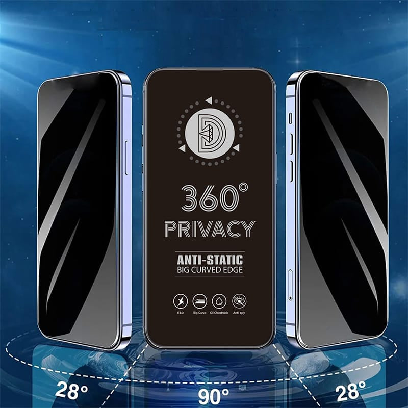 PC-Doc.ro FOLIE STICLA PRIVACY 360 PENTRU IPHONE 17 PRO MAX