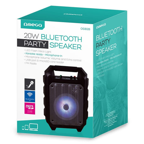 Omega Boxa Bluetooth Boxa Bluetooth Portabila Omega OG82B | Bluetooth, Portabila