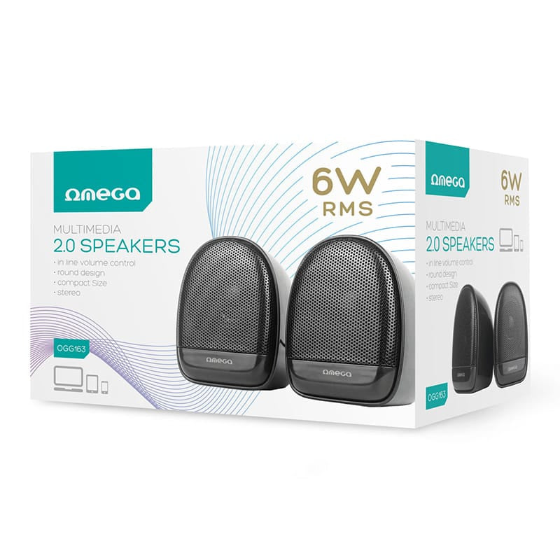 Omega DIFUZOARE STEREO 2.0 6W RMS USB 3.5MM