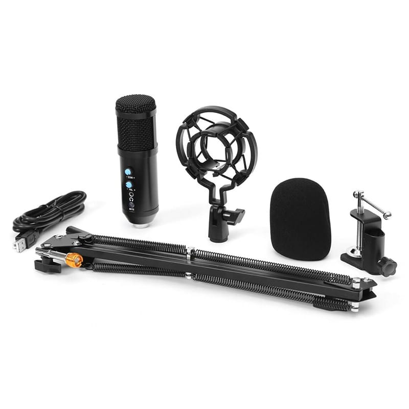 Omega Microfon Microfon Gaming Omega OVGMTB | USB, Condensator, Tripod