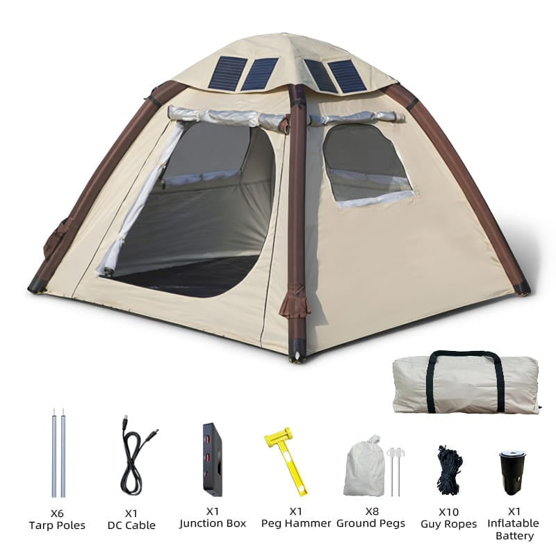 Lechpol CORT CAMPING SOLAR 52W 2000MAH 2-3 PERSOANE