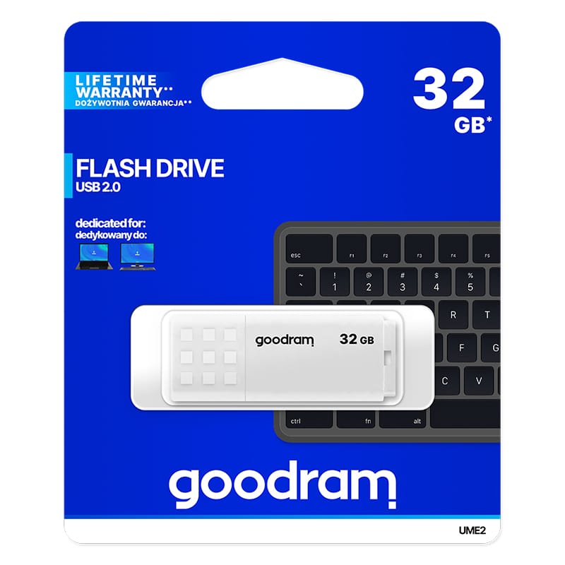 Goodram FLASH DRIVE 32GB USB 2.0 UME2 GOODRAM