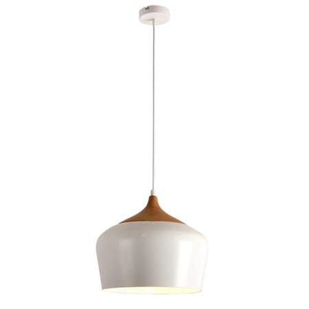Platinet Lustra Lustra Platinet PPL010WW | Alba, Lemn, E27, 35x26cm