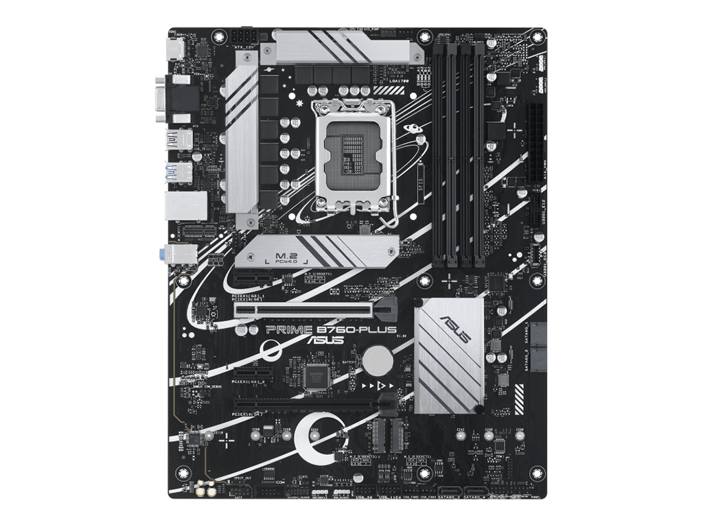 ASUS Placa de baza Placa de Baza ASUS PRIME B760-PLUS | Socket 1700, DDR5, USB 3.2 Gen 2x2, Aura Sync