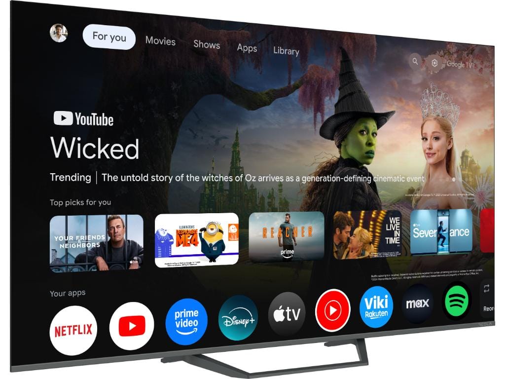Tesla Televizoare Televizor Tesla QLED Q65E655GUS | 165 cm, 4K UHD, Google TV, HDR