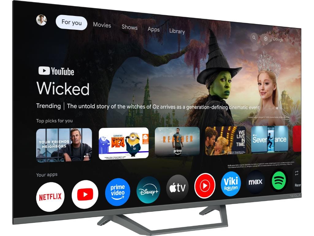 Tesla Televizoare Televizor Tesla QLED Q75E655GUS | 189 cm, 4K UHD, Google TV, HDR