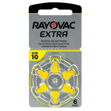 Lechpol BATERIE AUDITIVA RAYOVAC 10 BLISTER 6 BUC