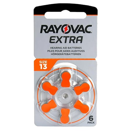 Lechpol BATERIE AUDITIVA RAYOVAC 13 BLISTER 6 BUC