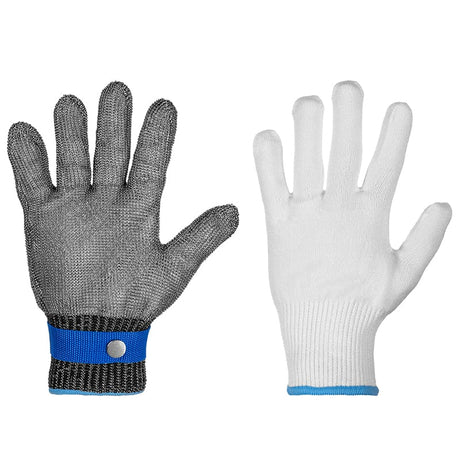 Rebel SET MANUSA REZISTENTA LA TAIERE INOX/BUMBAC L REBEL