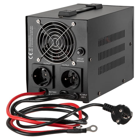 Rebel UPS centrale termice UPS Rebel RB-4002 | Sinus Pur, 800VA, 500W, 12V, Centrale Termice