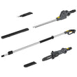 Rebel Trimmer Trimmer Gard Viu Telescopic + Drujba Rebel RB-5005.1 | 20V, Fara Accesorii