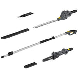 Rebel Trimmer Trimmer Gard Viu Telescopic + Drujba Rebel RB-5005.1 | 20V, Fara Accesorii