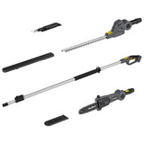 Rebel Trimmer Trimmer Gard Viu Telescopic + Drujba Rebel RB-5005.1 | 20V, Fara Accesorii