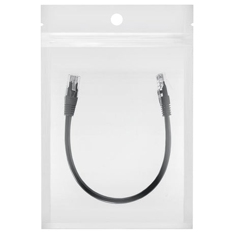 Rebel CABLU PATCHCORD UTP CAT6 0.25M NEGRU REBEL