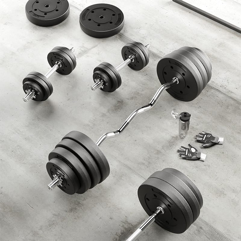 Rebel Accesorii fitness Disc Greutate Rebel Active RBA-2104 | Compozit, Set 2x15kg