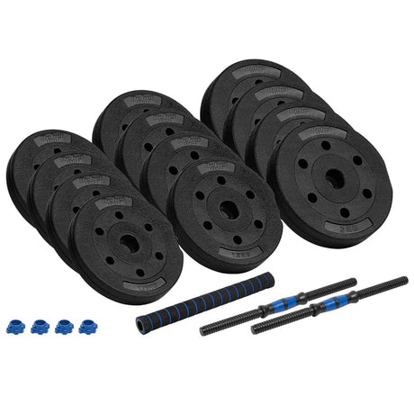 Rebel HALTERE REGLABILE CU CONECTOR 2 X 10 KG REBEL ACTIVE