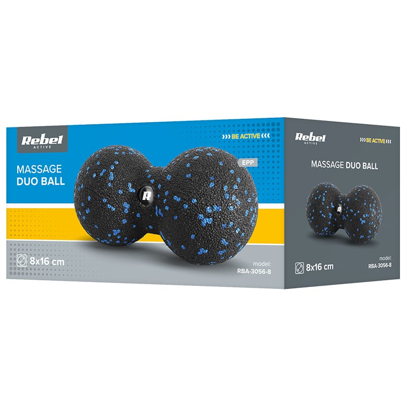 Rebel MINGE DUOBALL MASAJ EPP 8CM REBEL ACTIVE