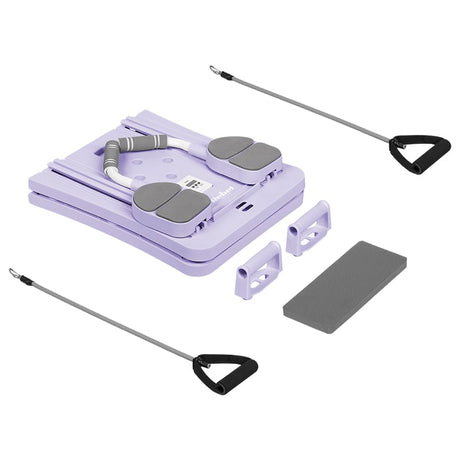 Rebel Placa gonflabila Placa Pilates Multifunctionala Rebel RBA-3069-PU | 9 in 1, Purple