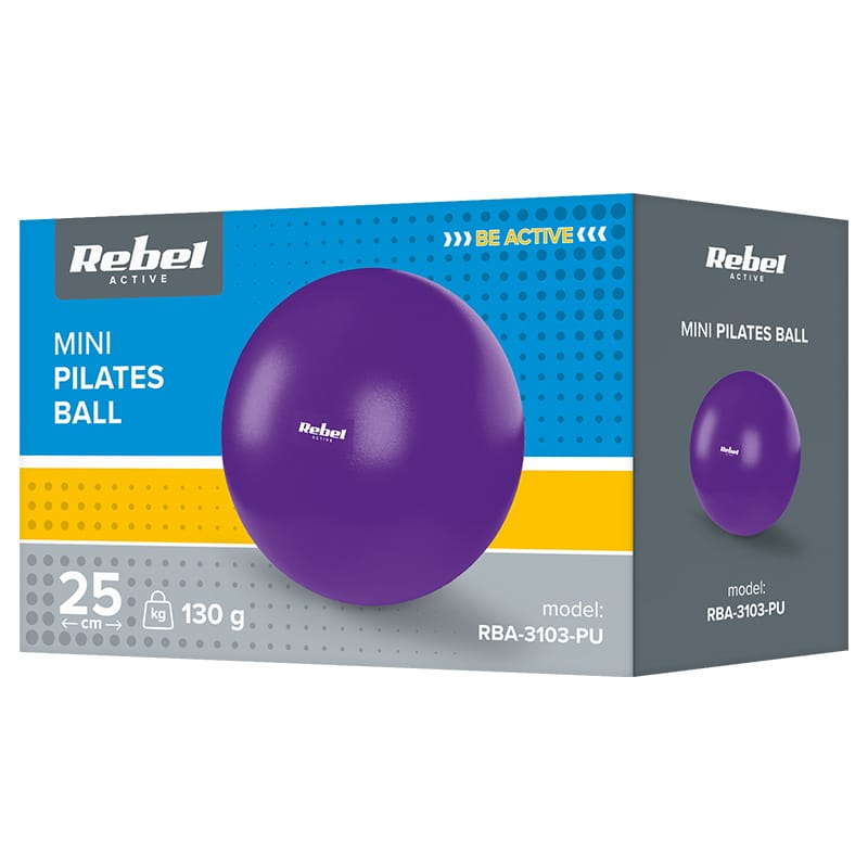 Rebel MINGE PILATES GIMNASTICA REABILITARE 25CM REBEL ACTIVE