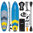 Rebel Placa gonflabila Placa Gonflabila Rebel RBA-4507-BL | Stand Up Paddle, 335x84x15cm, Cu Scaun