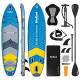Rebel Placa gonflabila Placa Gonflabila Rebel RBA-4507-BL | Stand Up Paddle, 335x84x15cm, Cu Scaun