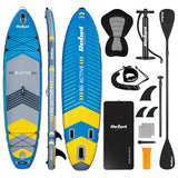 Rebel Placa gonflabila Placa Gonflabila Rebel RBA-4507-BL | Stand Up Paddle, 335x84x15cm, Cu Scaun