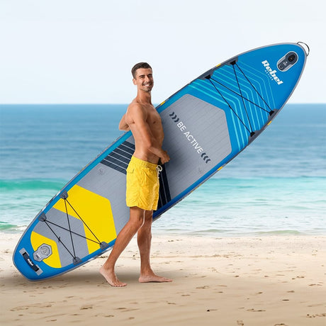 Rebel Placa gonflabila Placa Gonflabila Rebel RBA-4507-BL | Stand Up Paddle, 335x84x15cm, Cu Scaun