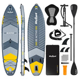 Rebel Placa gonflabila Set Placa Gonflabila Stand Up Paddle Rebel RBA-4507-G | 335x84x15cm, Cu Scaun