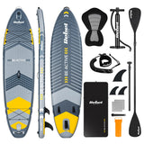 Rebel Placa gonflabila Set Placa Gonflabila Stand Up Paddle Rebel RBA-4507-G | 335x84x15cm, Cu Scaun