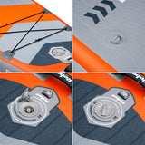 Rebel Placa gonflabila Set Placa Gonflabila Stand Up Paddle Rebel RBA-4507-OR | 335x84x15cm, Cu Scaun, Portocaliu