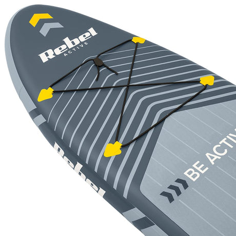 Rebel SET PLACA GONFLABILA WINDSURFING SUP 305X76X15 CM