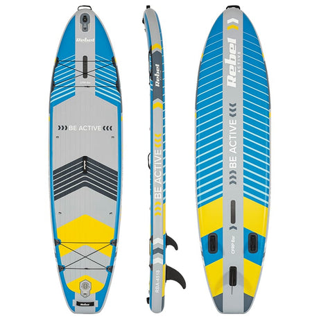 Rebel SET PLACA GONFLABILA STAND UP PADDLE SUP PRO REBEL ACTI