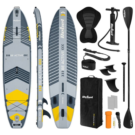 Rebel SET PLACA GONFLABILA STAND UP PADDLE SUP PRO REBEL ACTI