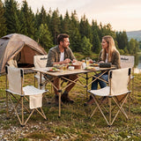 Rebel SET CAMPING MASA+4 SCAUNE METALICE PLIABIL REBEL ACTIVE