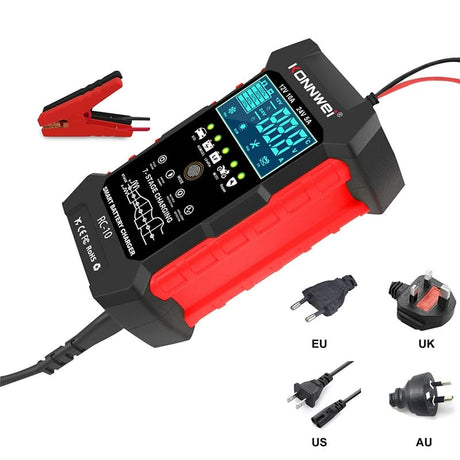 Konnwei Accesorii auto Redresor Auto Konnwei RC-10 | 12V/24V, Incarcare Inteligenta
